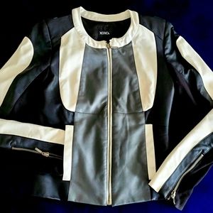 Great, white and black fun jacket